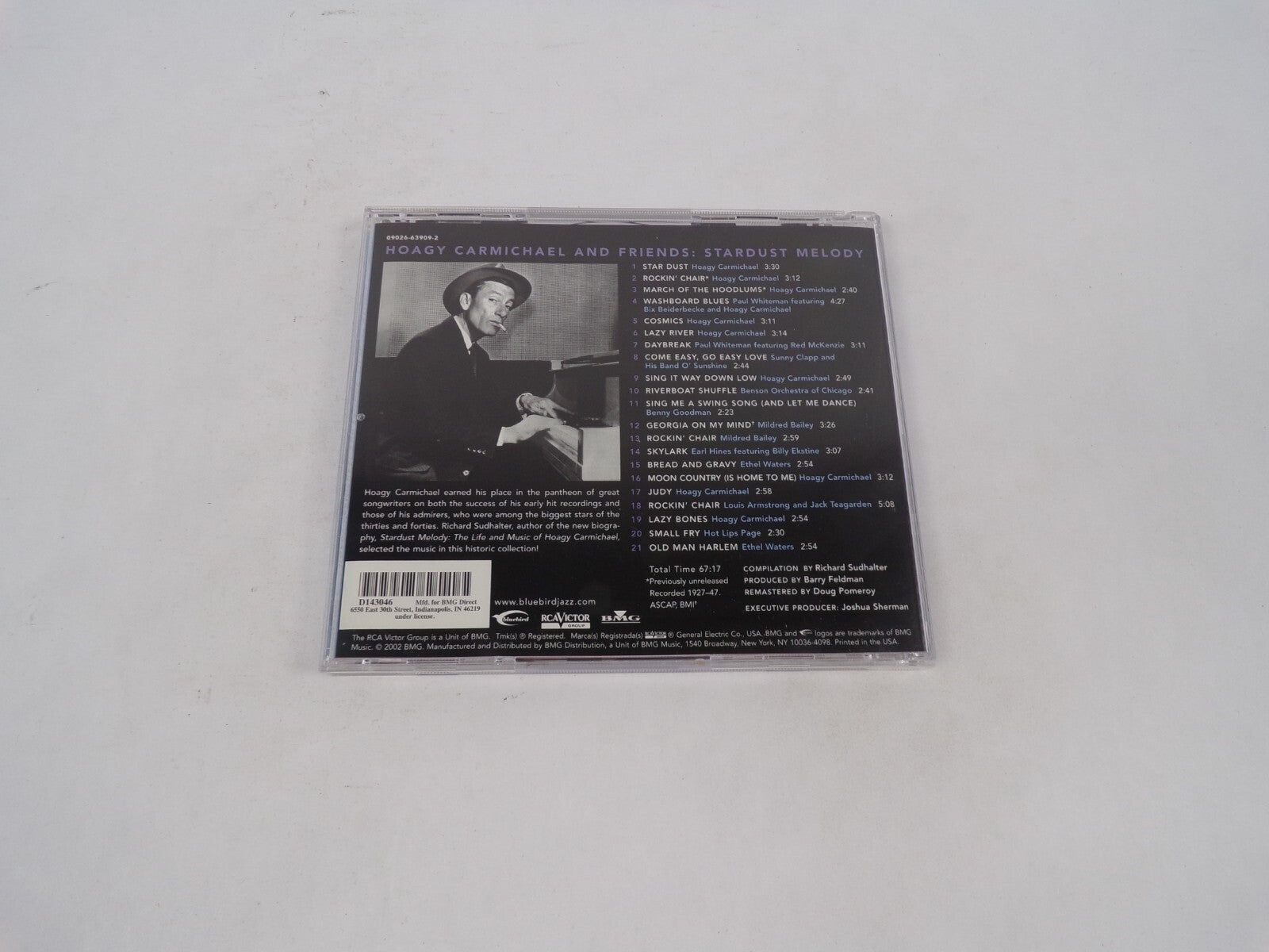 Stardust Melody Hoagy Carmichael And Friends Star Dust Rockin' Chair March CD#70