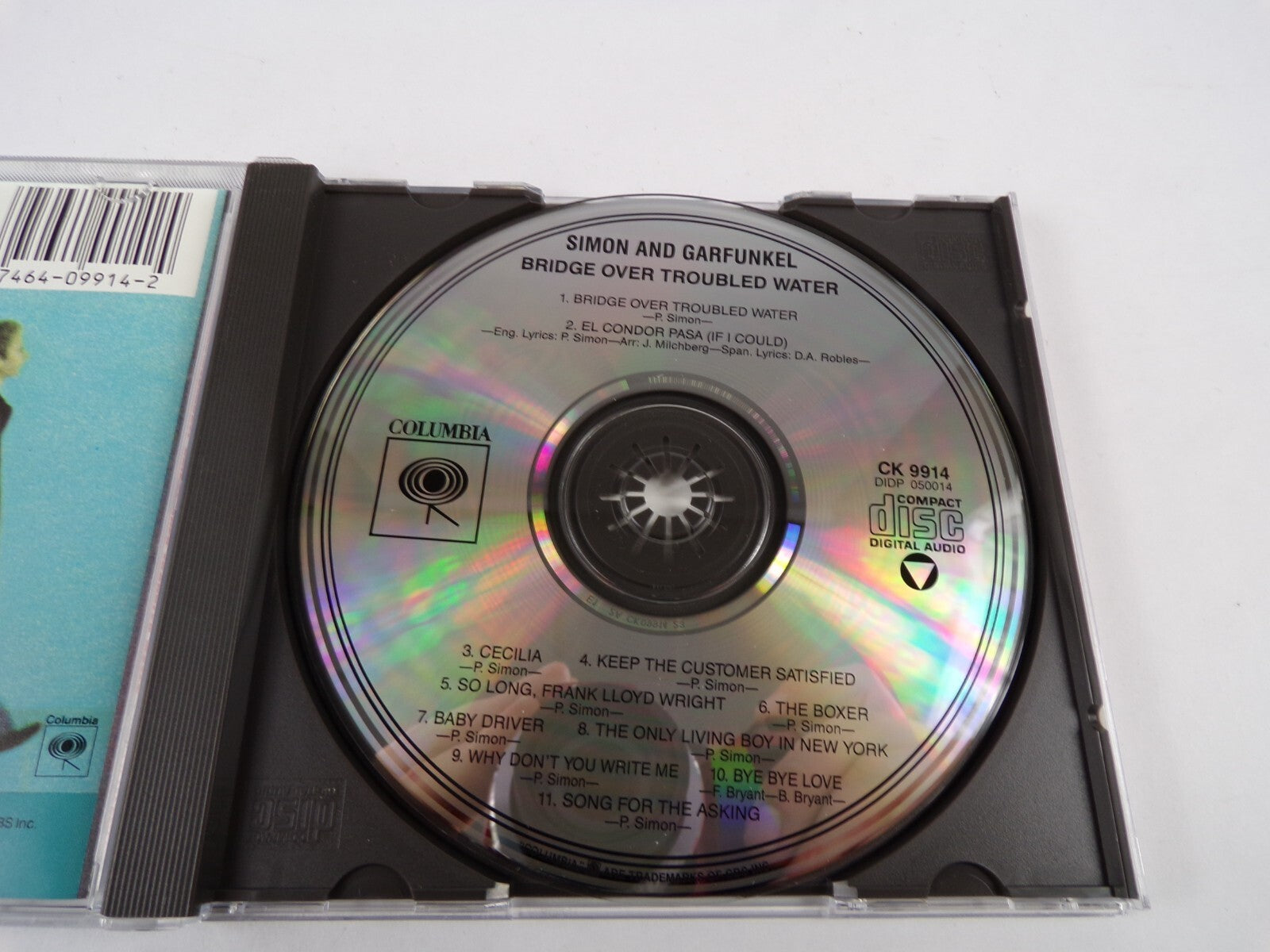 Simon And Garfunkel Bridge Over Troubled Water El Condor Pass Cecilia CD#22