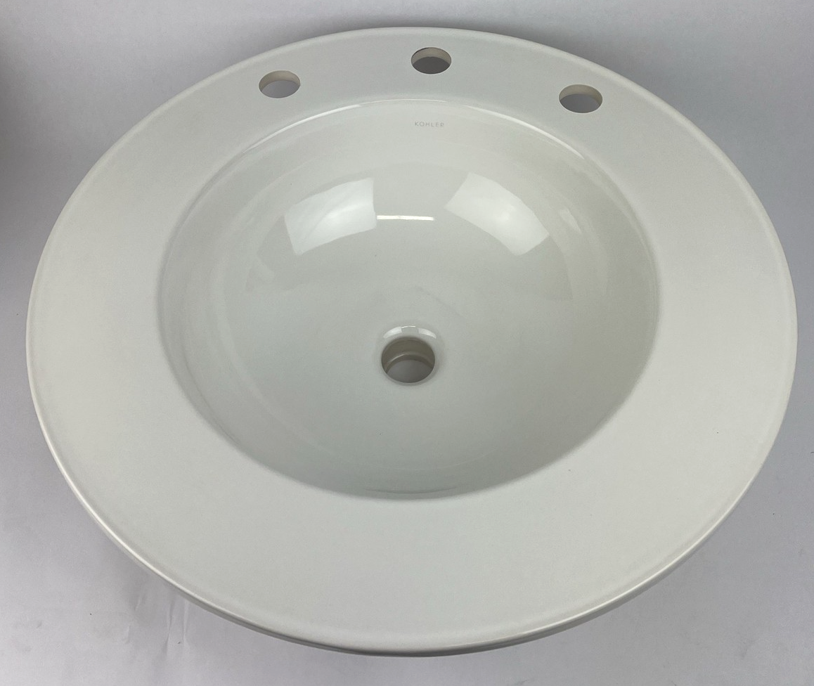 Kohler Camber K-2282-10-0 round drop-in bathroom sink