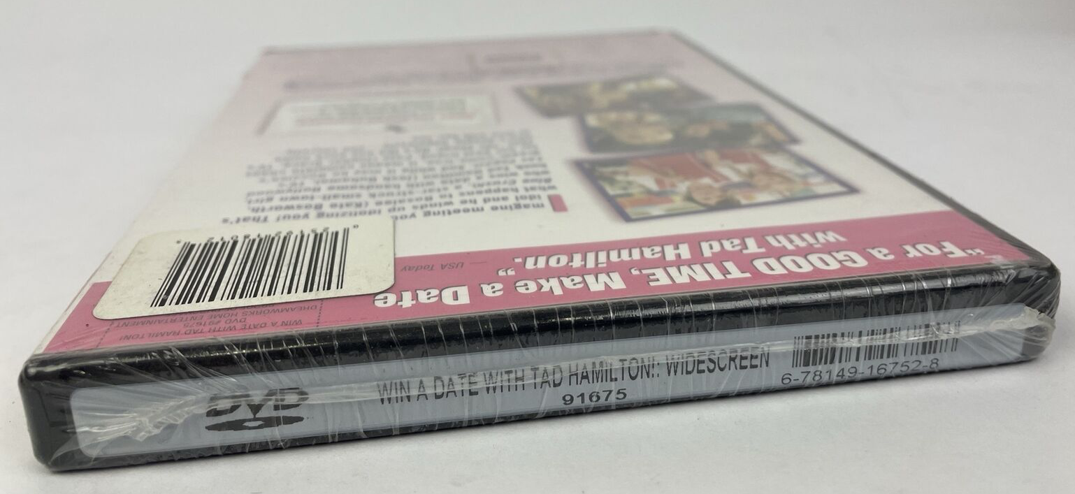 Win A Date With Tad Hamilton! ( Full Screen Edition ) DVD Kate Bosworth SEALED