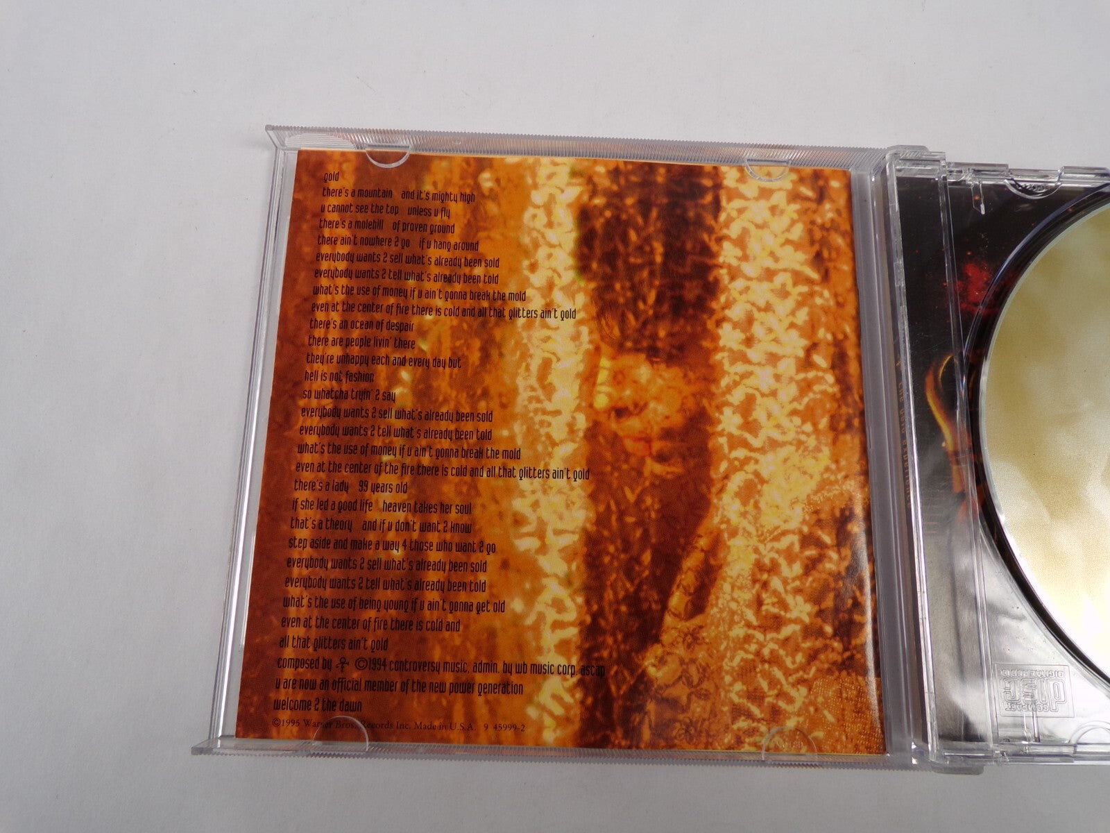 The Gold Experience P Control We March The Most Beautiful Now Dolphin CD#60