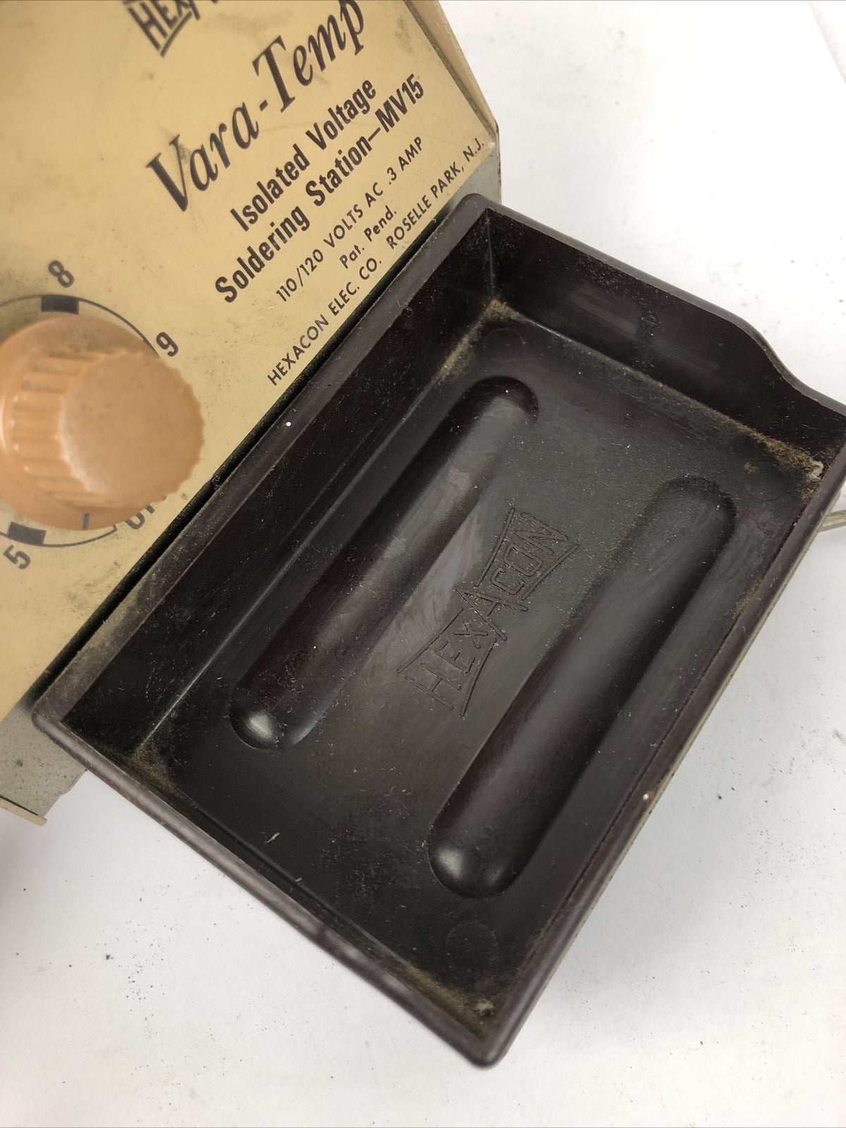 HEXACON MF-15 Isolated Voltage VARA-TEMP SOLDERING STATION 110-120 VOLTS .3 Amp
