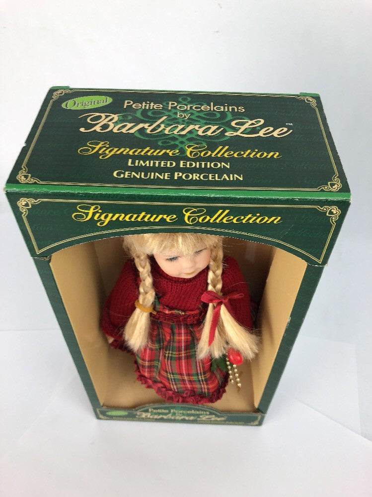 Barbara Lee Petite Doll Porcelains Dolls of the World Collection “ DAWN “ 000536