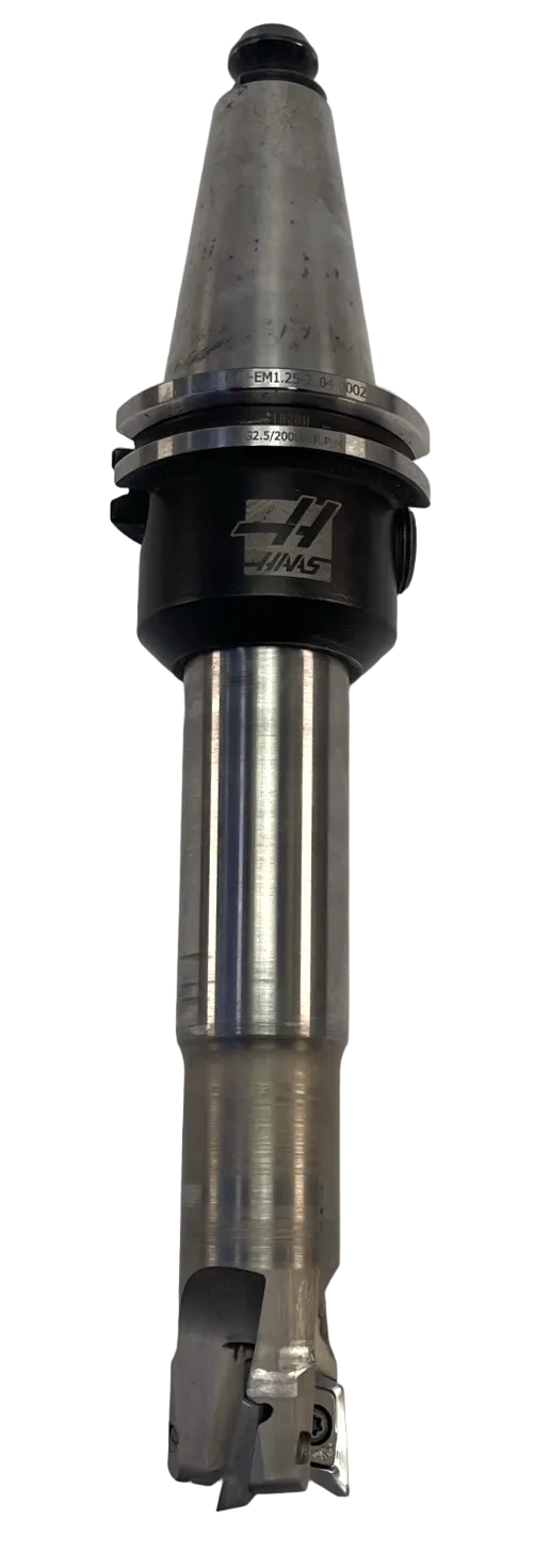 HAAS C40-EM 1.25-2 04-0002 2000RPM w Indexable Face Milling Cutter 32mm