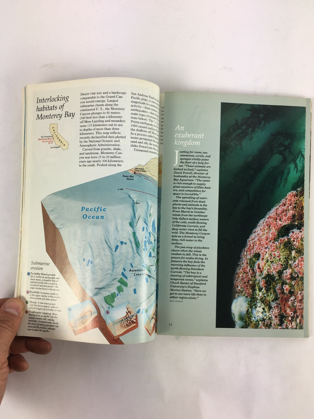 February 1990 National Geographic Magazine Between Monterey Tides Soviet Sea