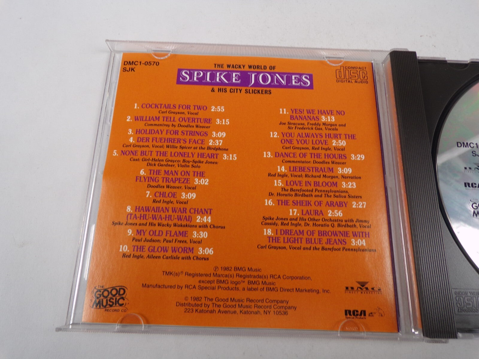 The Wacky World Of Spike Jones & His City Slickers None But The LonelyHeartCD#14