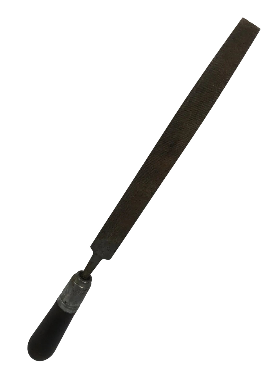 Vintage Wood Handle Heller Nucut File Smooth 10” (1”) Patented - Rare Find LOOK