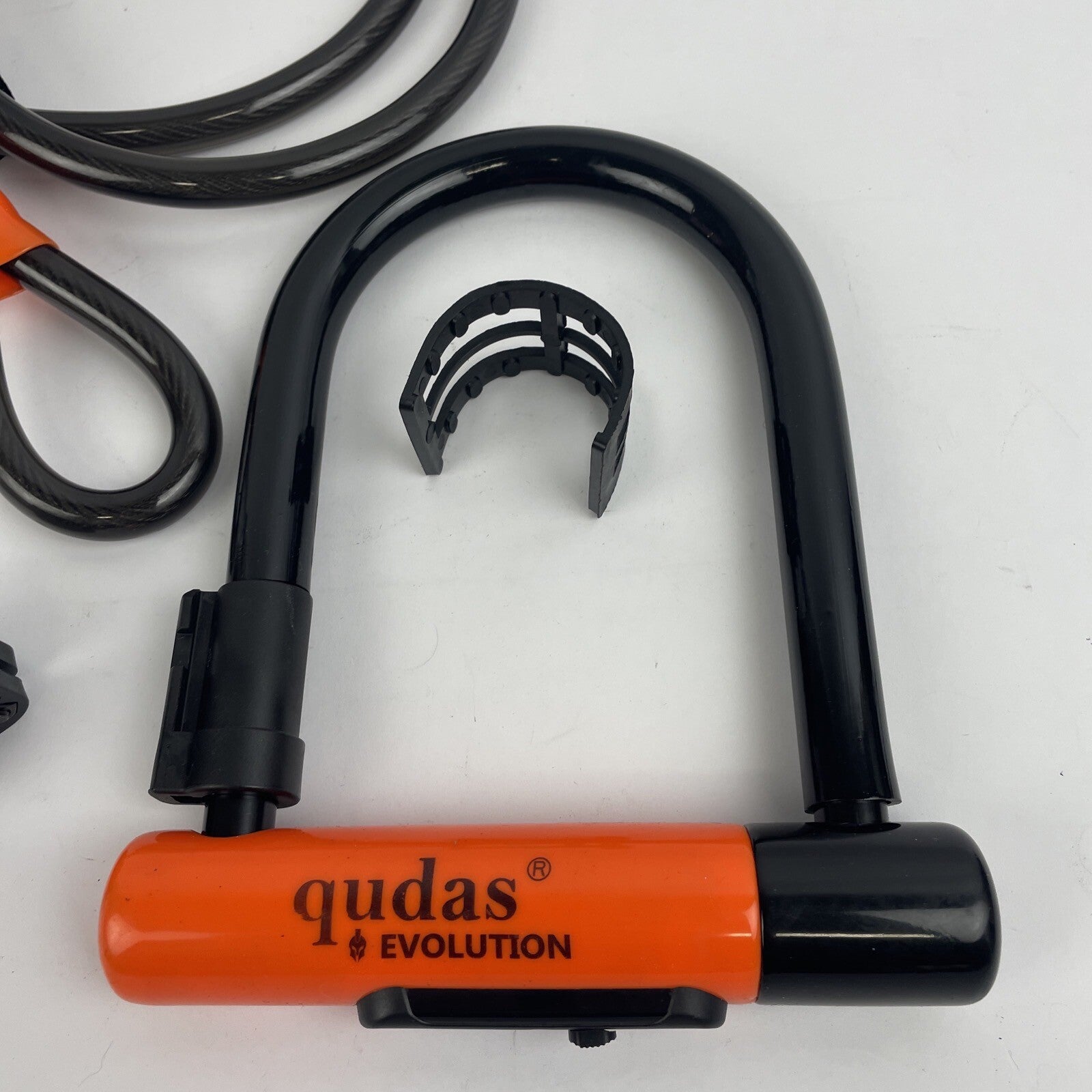 Heavy Duty Bike U Lock German Brand Anti-Theft 4ft/1.2m Cable, Bicycle Sturdy