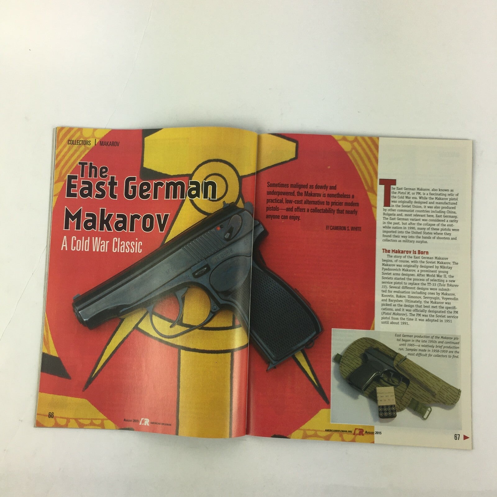 August 2015 American Rifleman Magazine An Intresting Development Stack G43