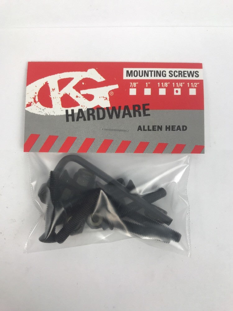 NOS Grind King 1.25-inch Allen key OEM skateboard mounting hardware.