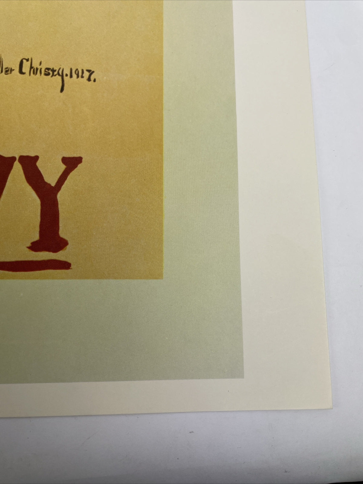 New Vintage 1973 I Want You For The Navy Poster WWI World War 1 20" x 16"
