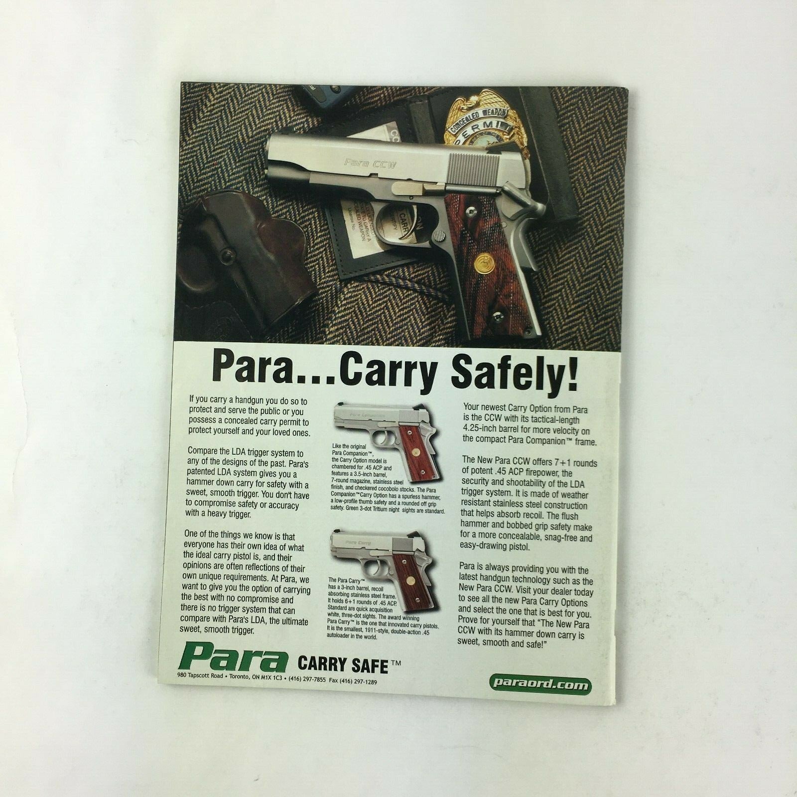 March 2003 Guns&Ammo Magazines Torture Trials! Springfield's XD 2002 Gun 01