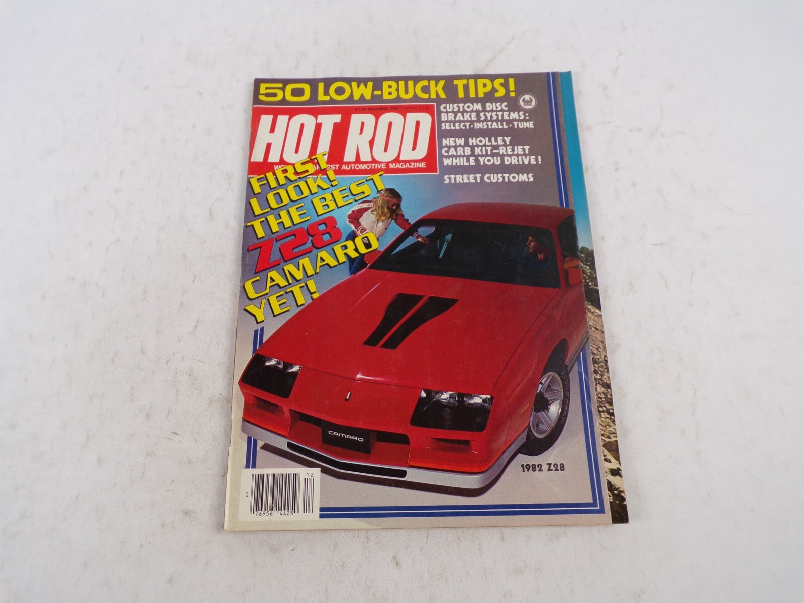 December 1981 Hot Rod Magazine The Best Z28 Camaro Yet! Street Customs