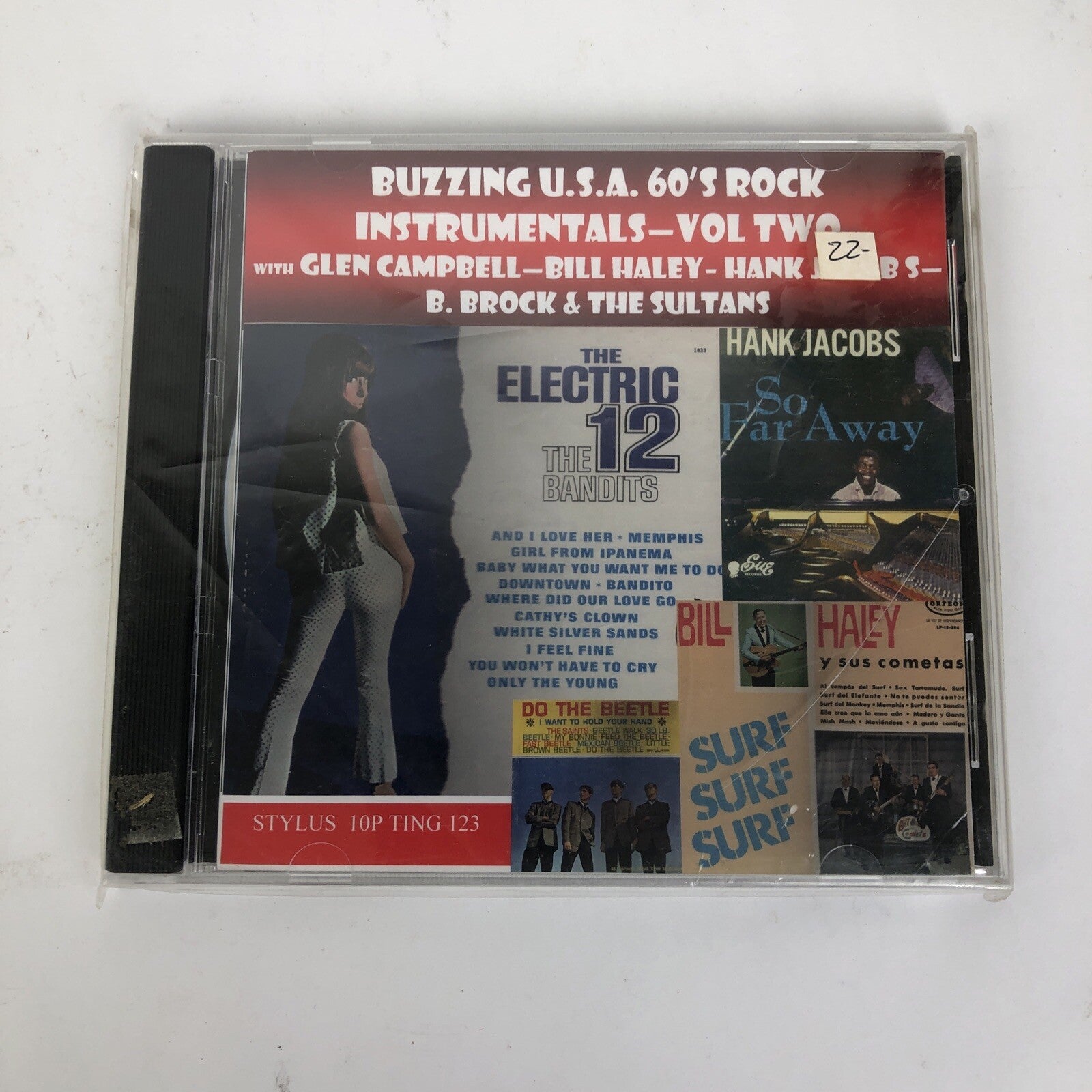BUZZING U.S.A. 60'S ROCK INSTRUMENTALS -VOL TWO ( VARIOUS ARTISTS ) 30 TRACKS #1
