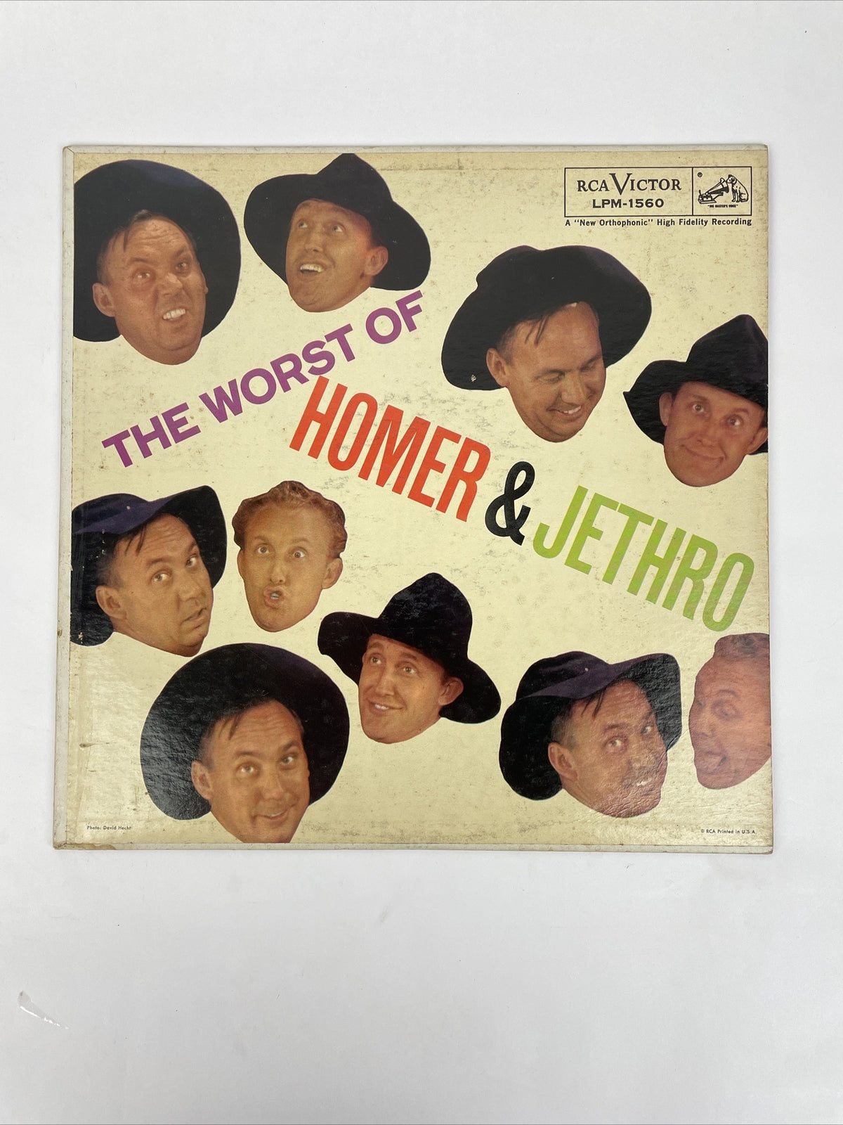 The Worst Of Homer and Jethro LP RCA VICTOR High Fidelity Recording LPM-1560