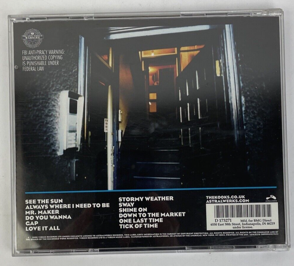 The Kooks Digital Audio CD - KONK - 2008 Virgin Records 12 Tracks - JK