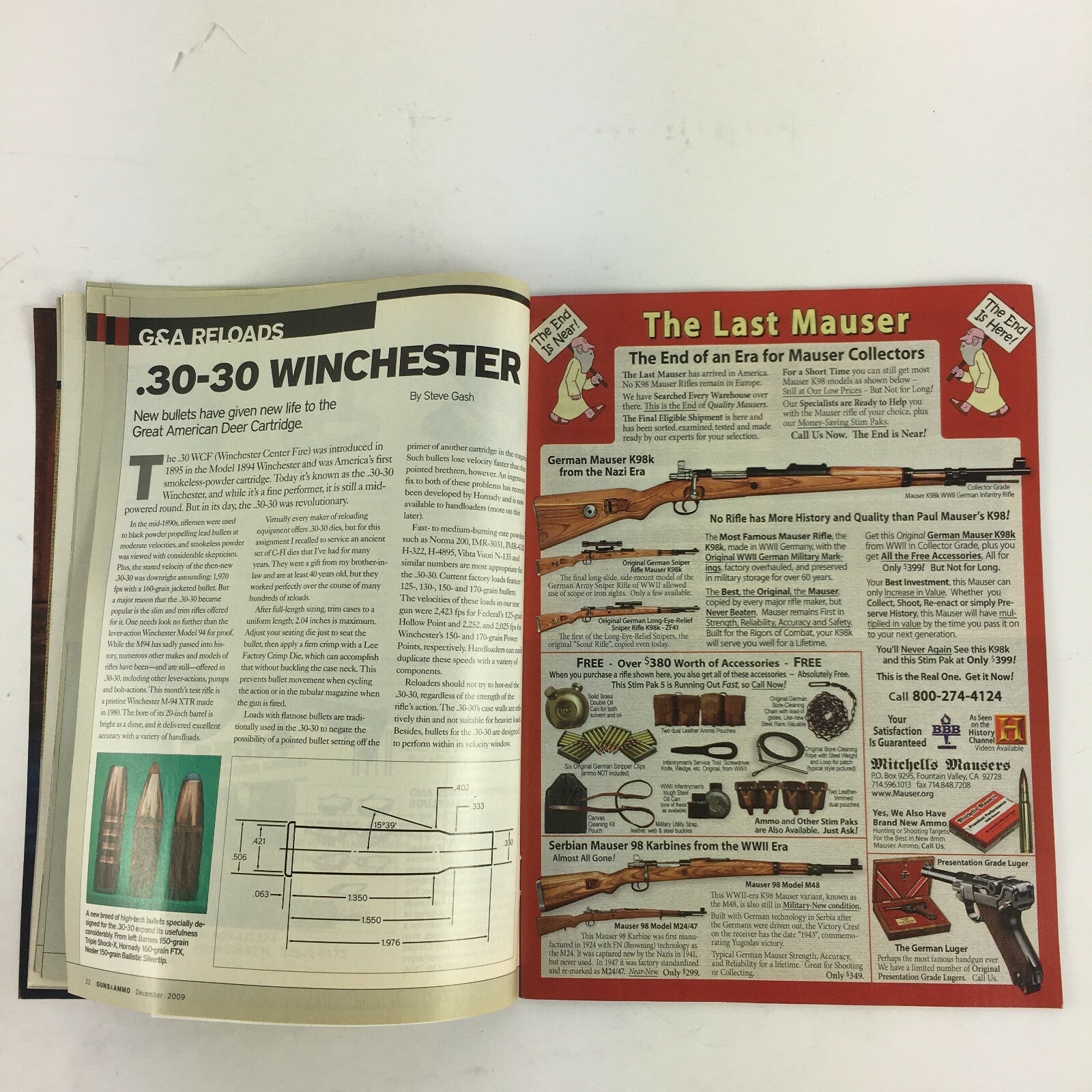 December 2009 Guns & Ammo Magazine FlyweightFire Power Meet Taurus10-oz .380 9mm
