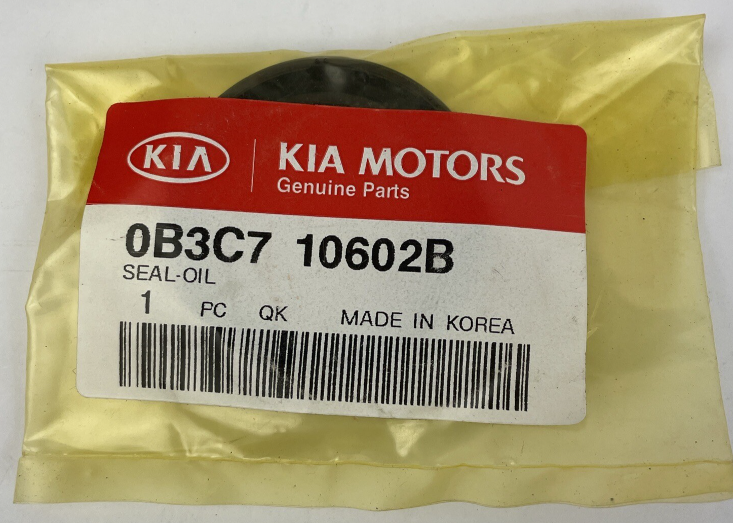 OEM KIA MOTORS DA 1.3 Rio DC MK1 Front Crankshaft Oil Seal Genuine 0B3C7 10602B