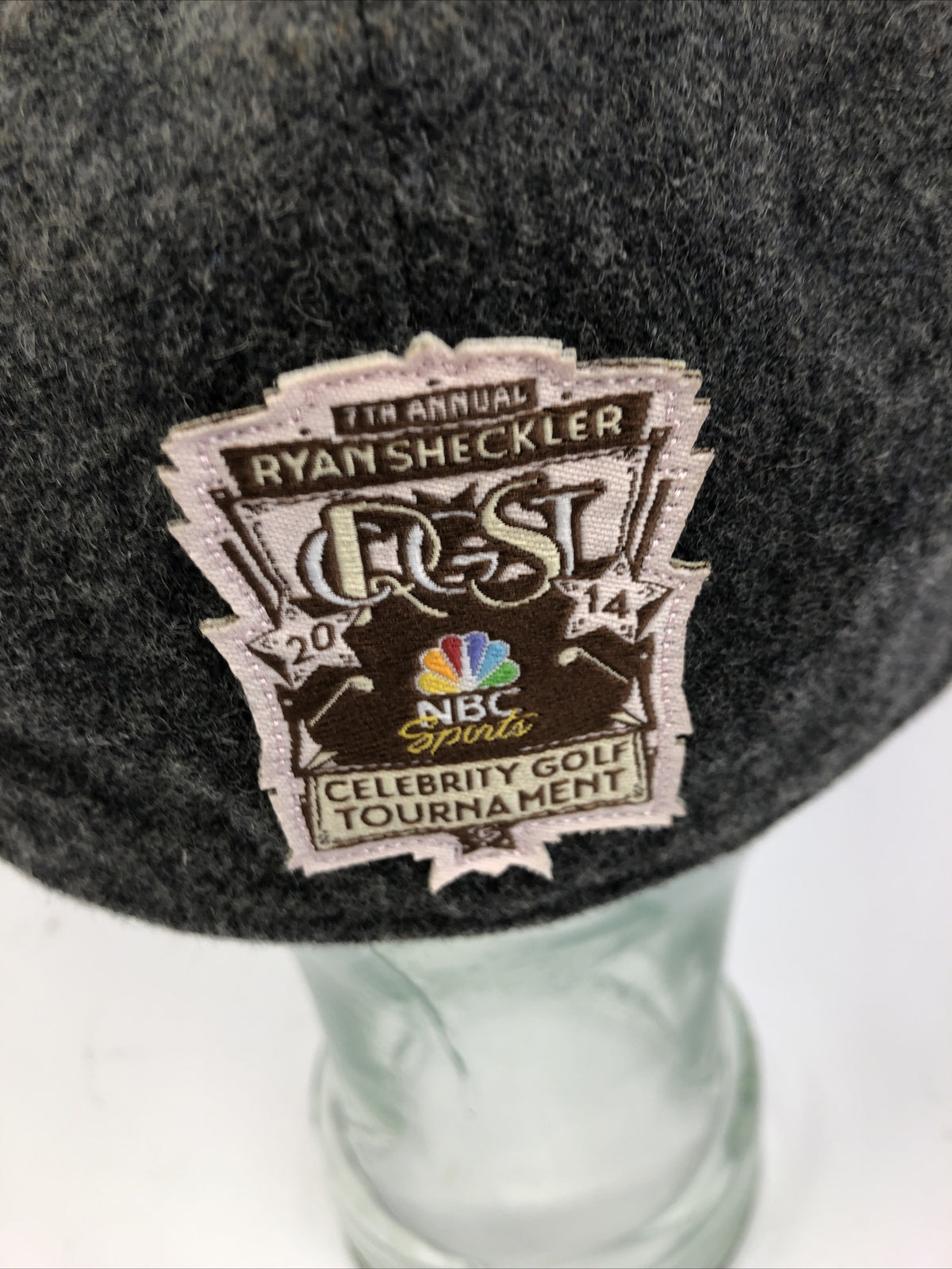 2014 Ryan Sheckler celebrity golf tournament baker boy hat gray XL vintage golf cap collectible