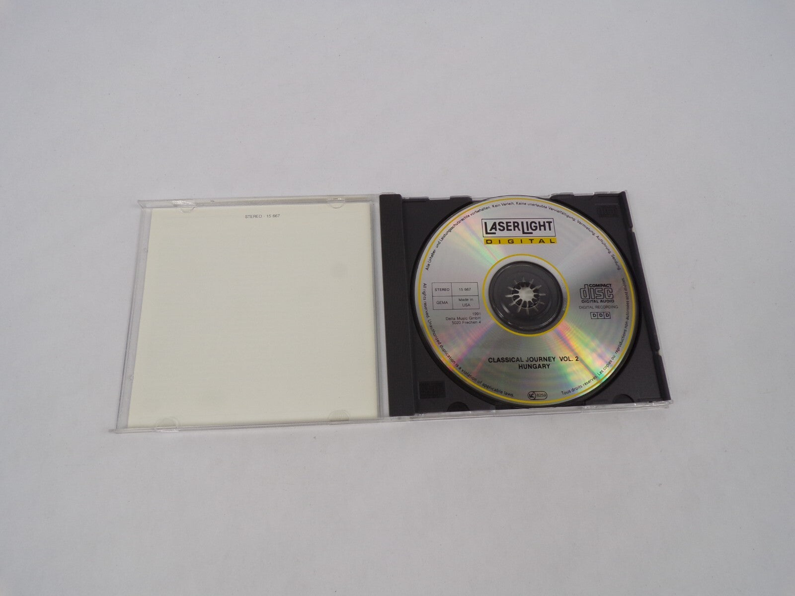 The Beautiful World Of Classical Music Hungary Classical Journey CD#63