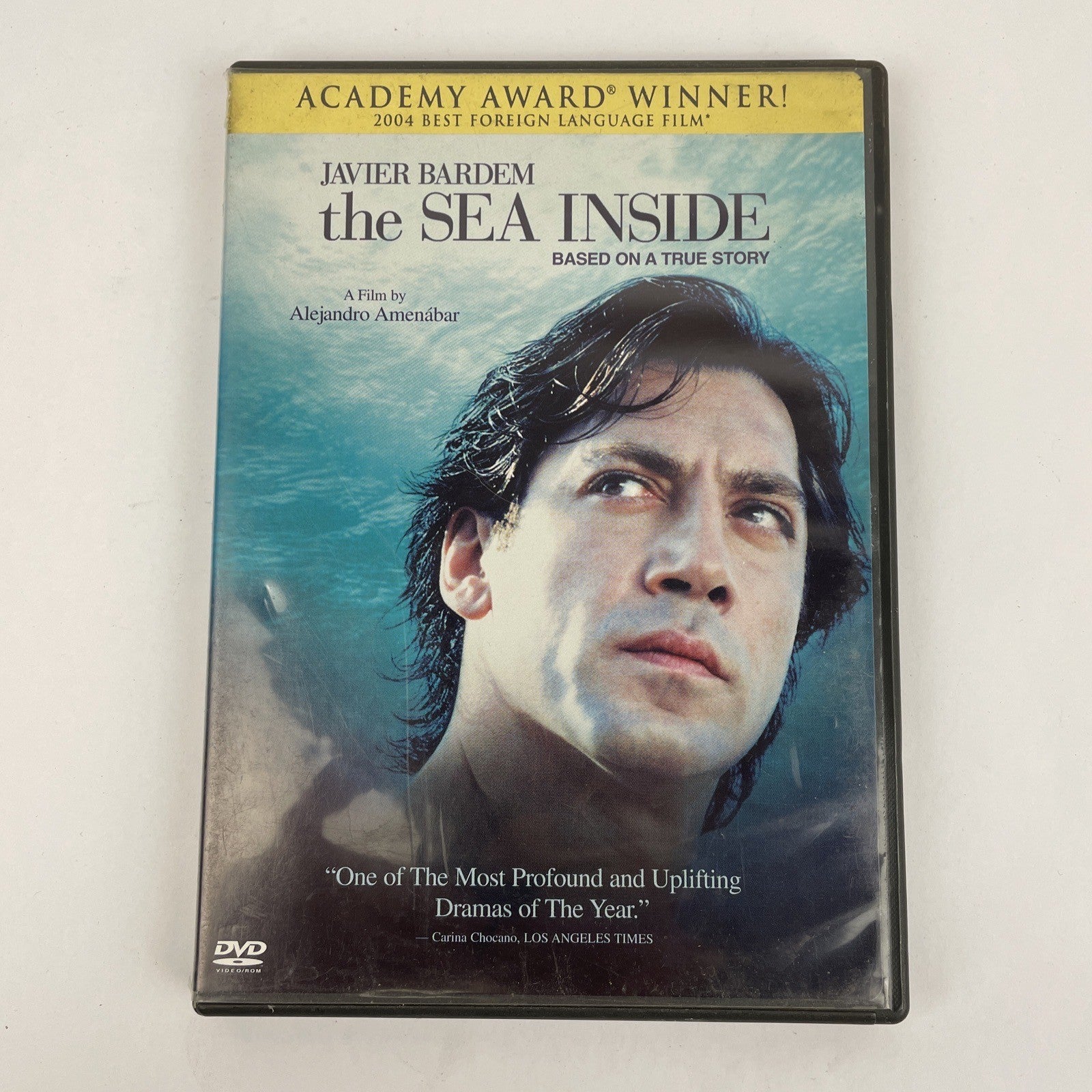 The Sea Inside DVD Mar Adentro Javier Bardem 2004 Academy Award Winner MINT Disc