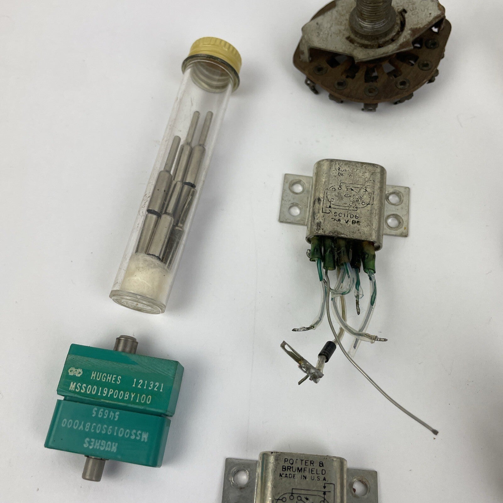 Lot of Vintage Rotary Wafer Electronic Switches Mallory CRL + More - LOOK