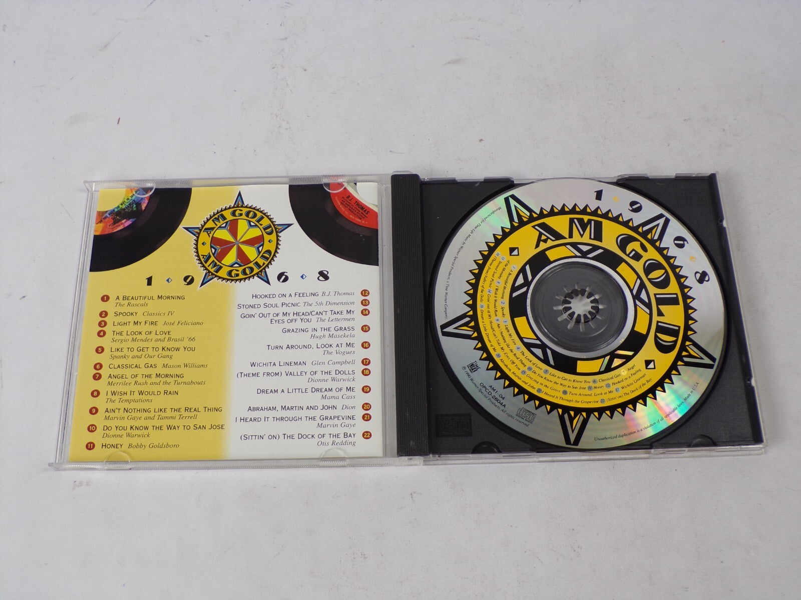 Am Gold 1968 A Beautiful Morning Spooky Light My Fire The Look Of Love CD#62