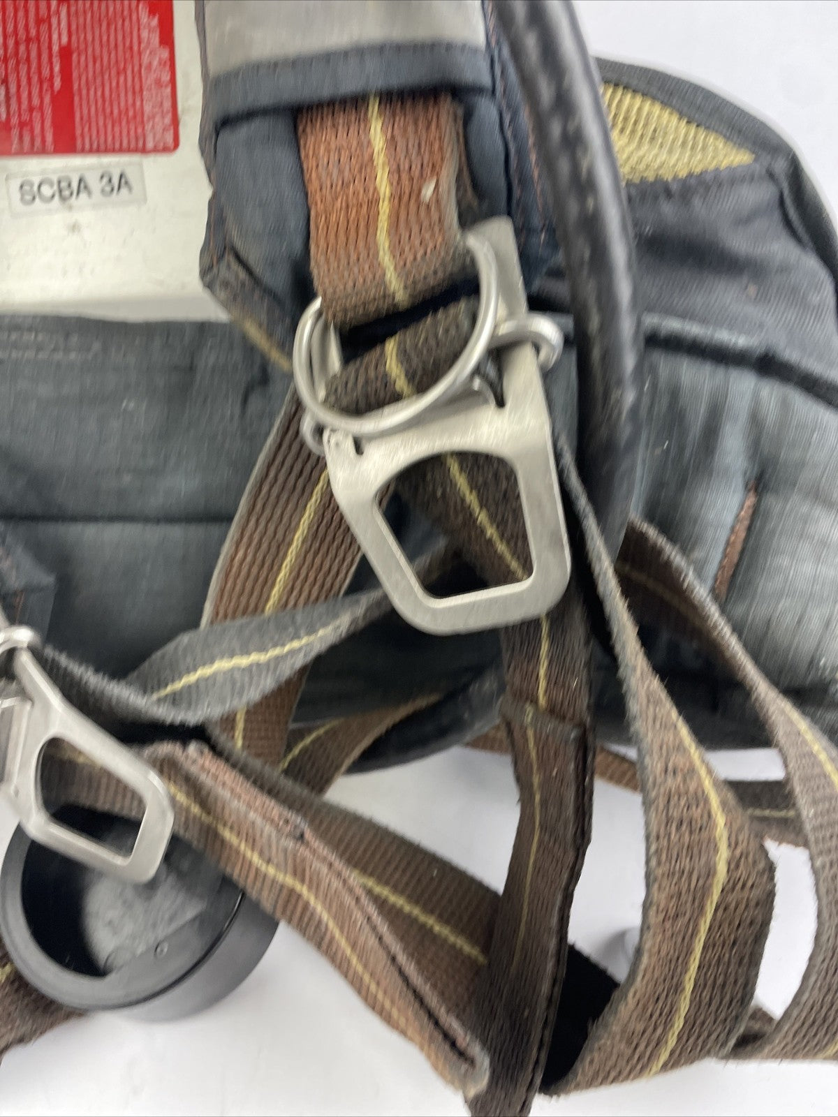 SCOTT SAFETY 4.5 4500 SCBA Air Pack Harness EZ-Flow Air Pak Plus with Sensor L