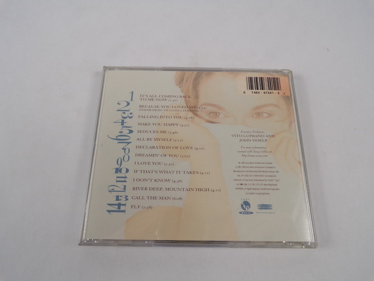 Falling Into You Celine Dion Features Because You Loved Me Theme From Up CD#27