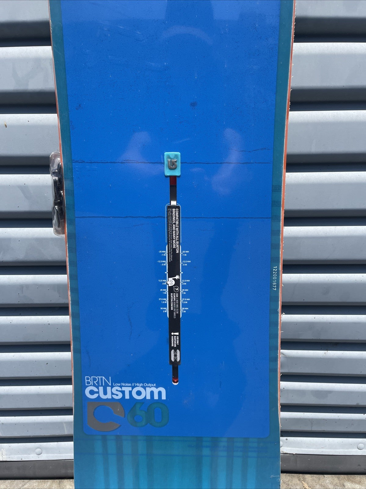 Burton BRTN Snowboards Custom C60 Flying V Low Noise / High Output 62" Brand New