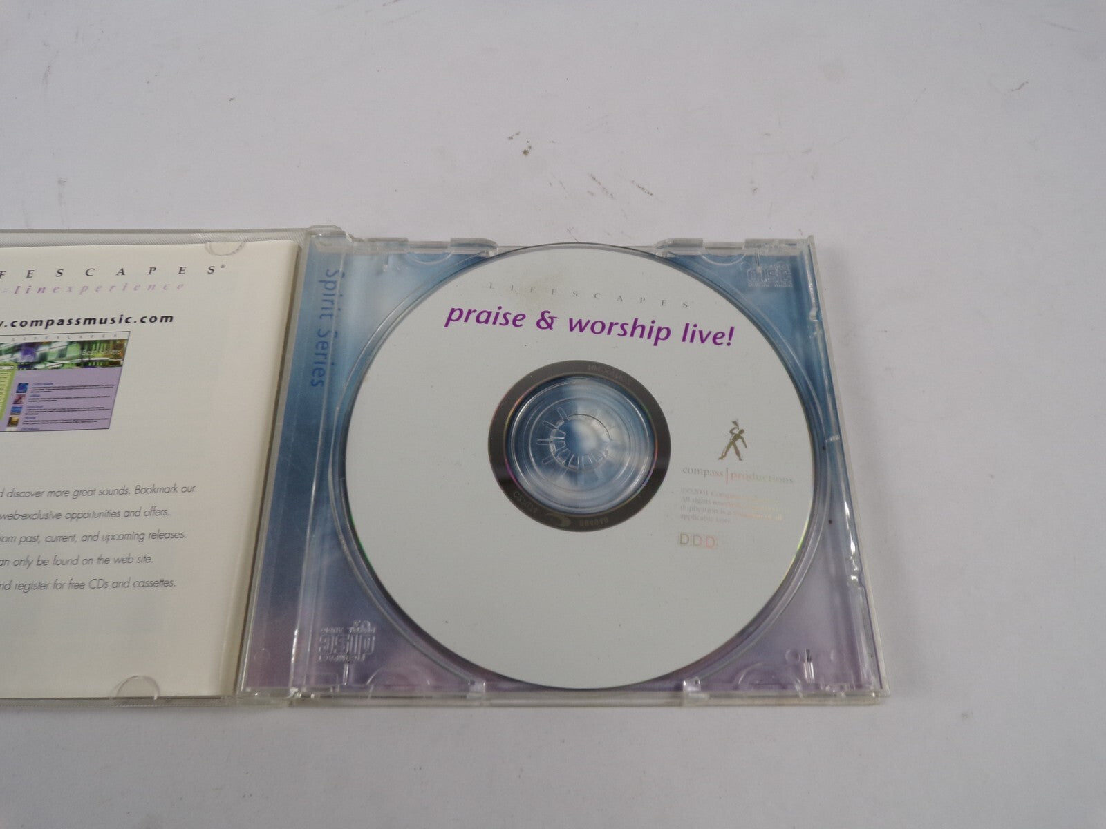 Life Scapes Praise&Worship Live Concert Salvation Faith Spirit Series BlessCD#51
