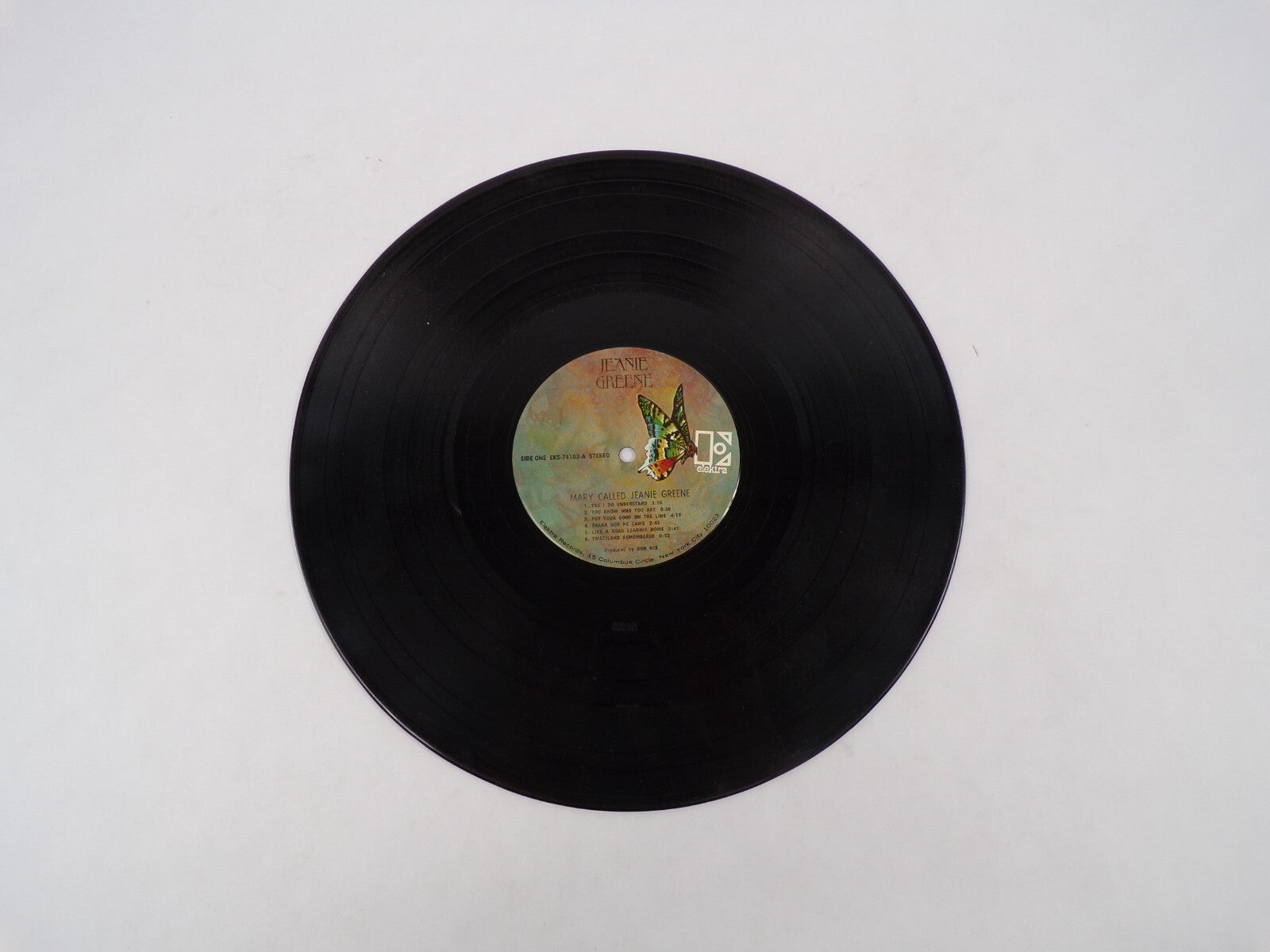 Mary Called Jeanie Greene Yes I Do Understand Thank God He Came Vinyl Record
