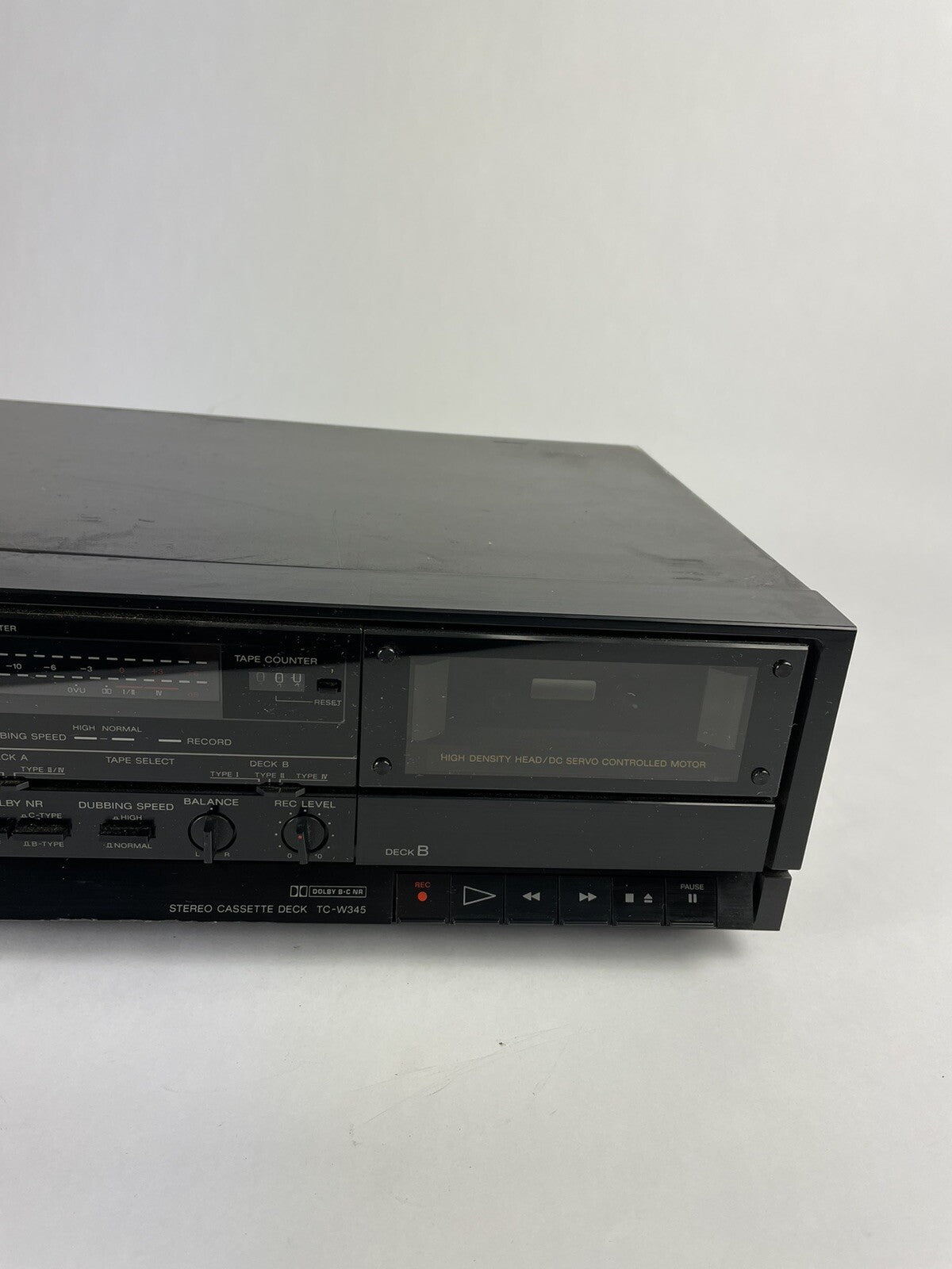 Sony Cassette Deck TC-W345 - For Parts or Repair Pls Read Description