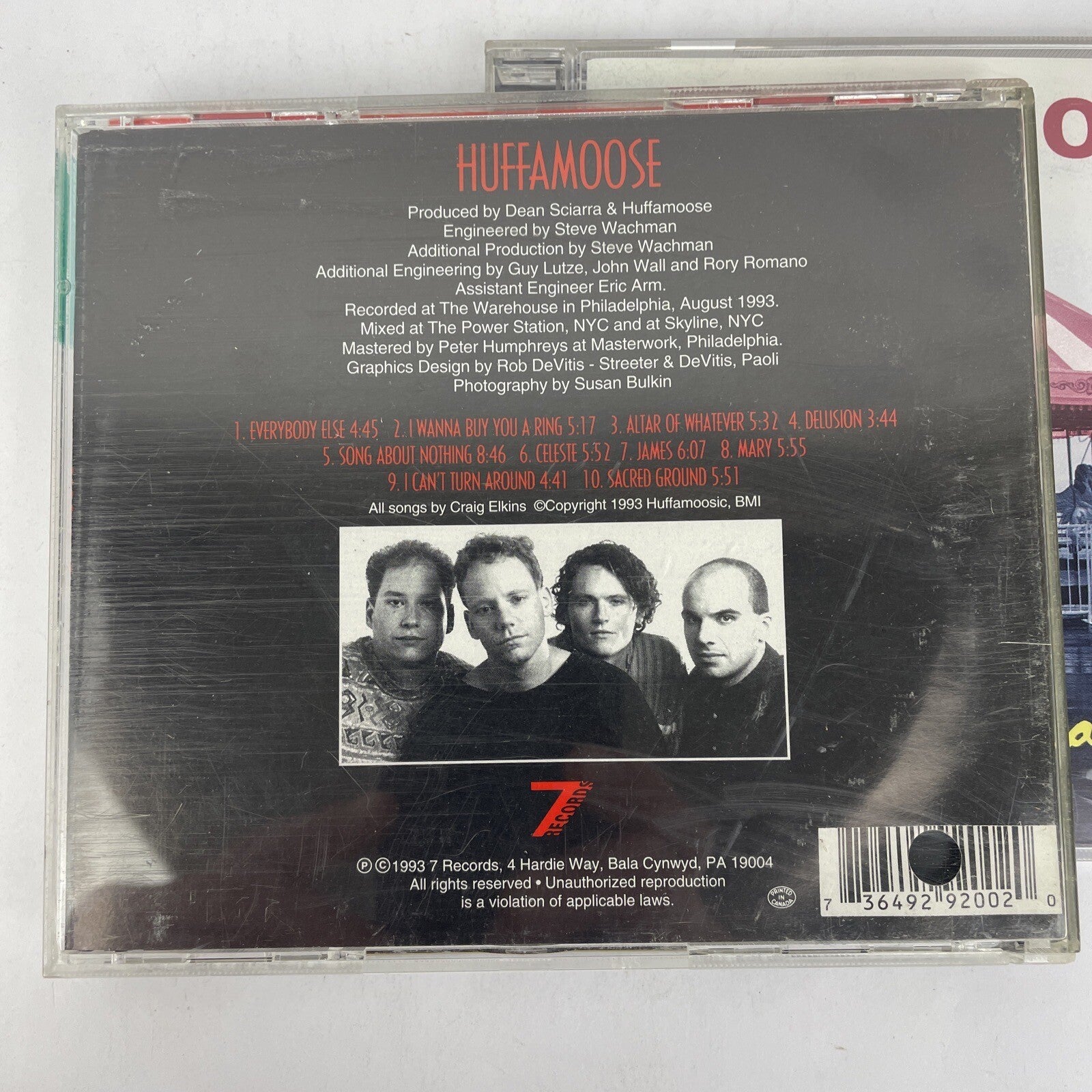 2 x Huffamoose - Self Titled 1993 - we've been had again 1997 (Digital Audio CD)