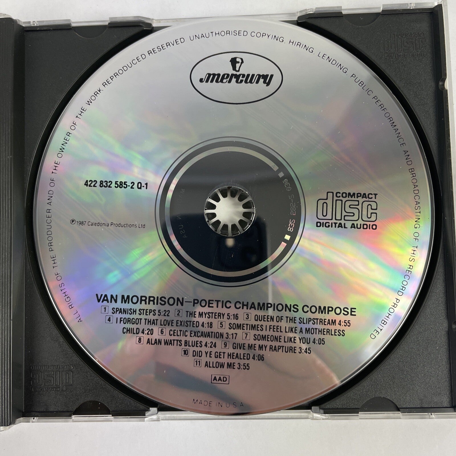 Van Morrison - Poetic Champions Compose CD (1987) #16