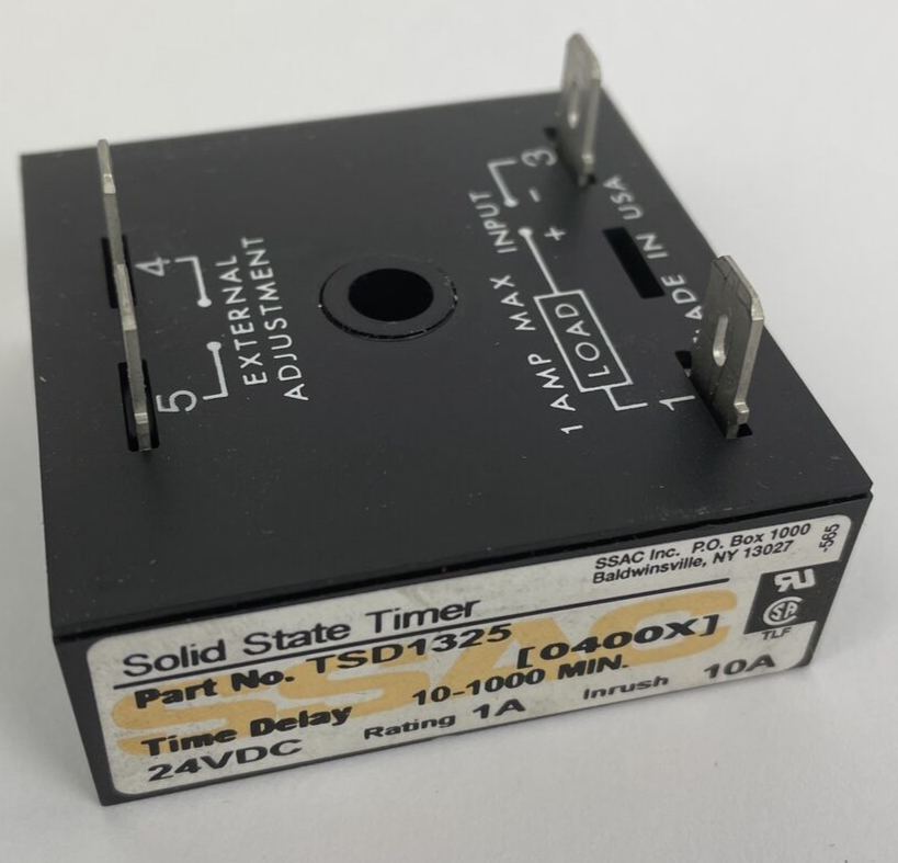 ABB SSAC Solid State Timer TSD1325 Time Delay 10-1000 Minutes 24VDC - USA MADE
