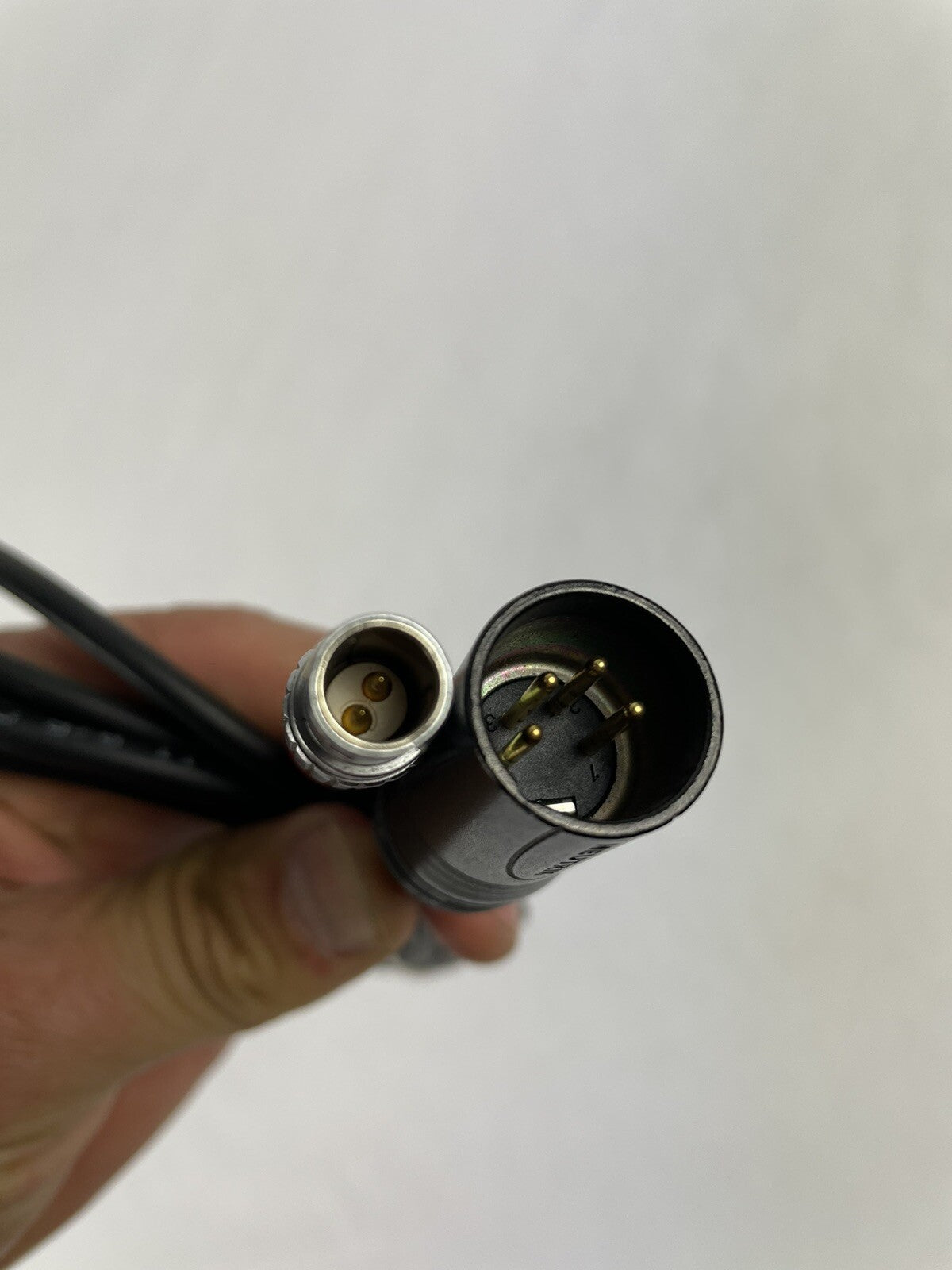 Element Technica 4-Pin XLR Male to 2-Pin Bolt Power Cable - 96" 8 ft Long