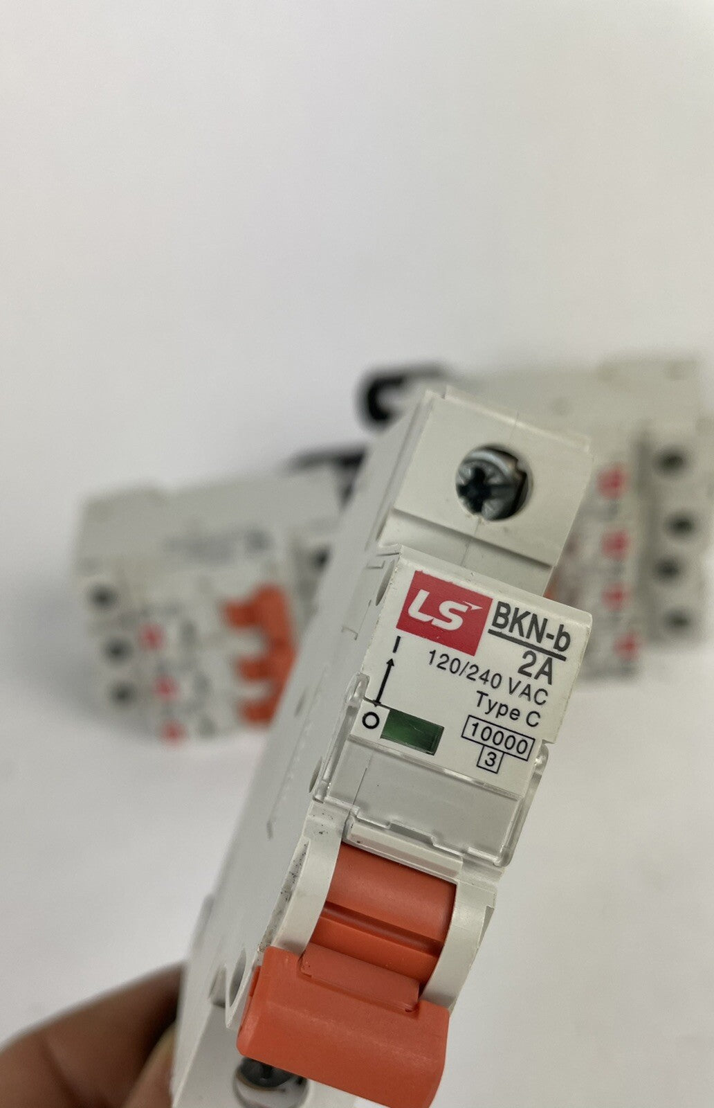 Lot of 8: LS Electric BKN-B 2a Miniature Circuit Breaker Amp 240v-ac