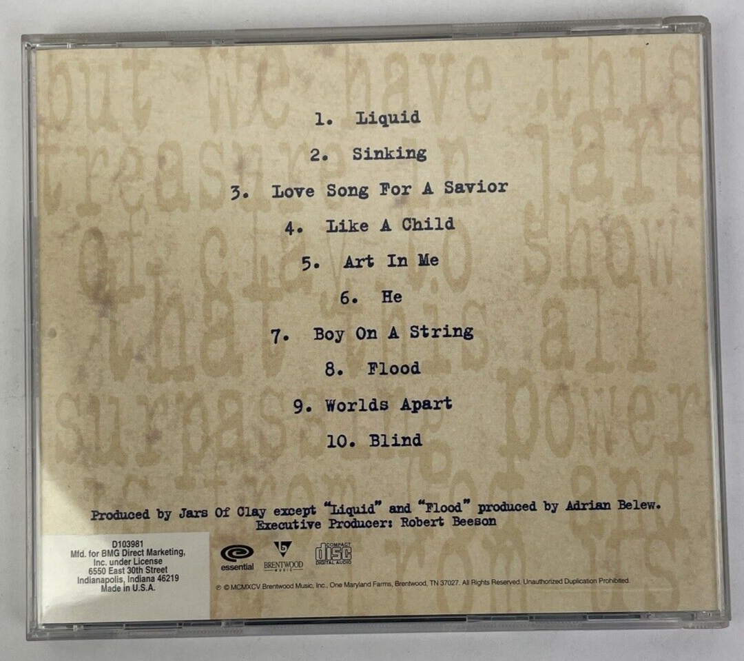Jars of clay : Jars of Clay Digital Audio CD - Trail - Brentwood Music - JK