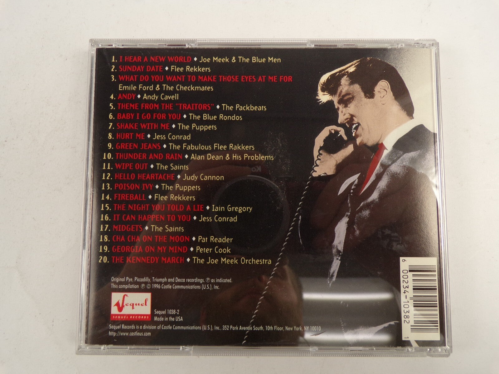Joe Meek Presents 304 Holloway Road Poison Ivy Midgets Fireball Wipe Out CD#47