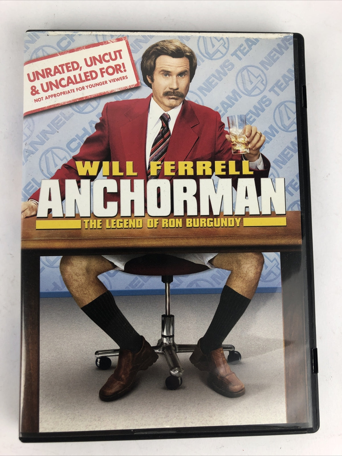 Anchorman: The Legend of Ron Burgundy (Unrated Widescreen Edition) Mint Disc