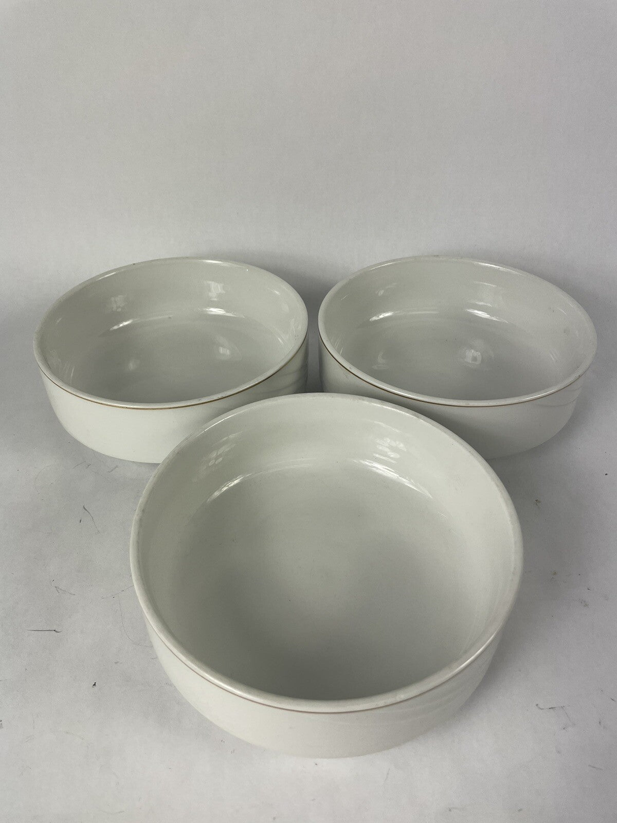 Lot of 3: Vintage Schonwald Germany White Serving Bowl 9191