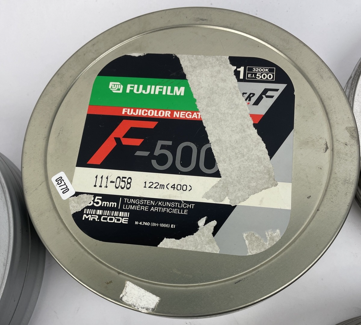 Vintage 35mm Empty Film Can Canister For Reel Storage Movie Prop Etc Lot Of 5