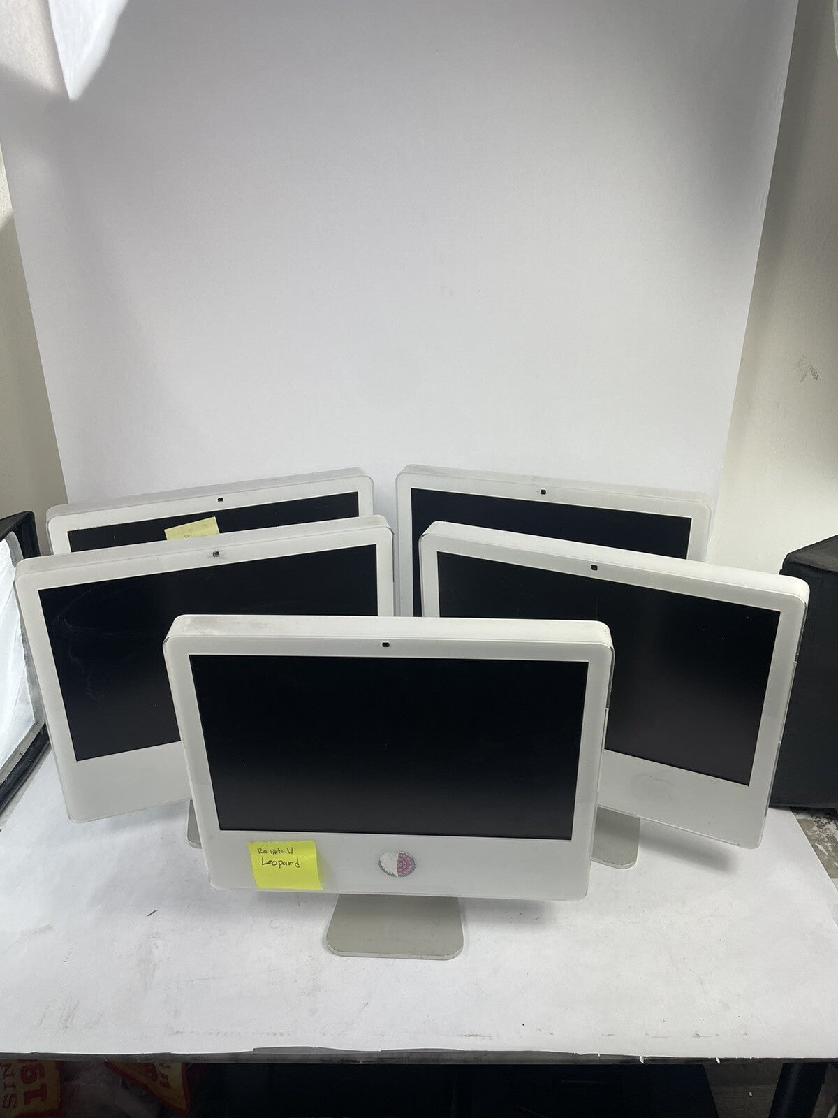 Lot of 5 : Vintage Apple Imac A1145 for Parts or Repair