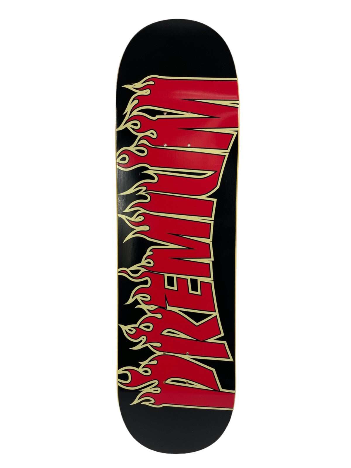 Premium skateboards - 8" - Burn Thrasher Font Red Black