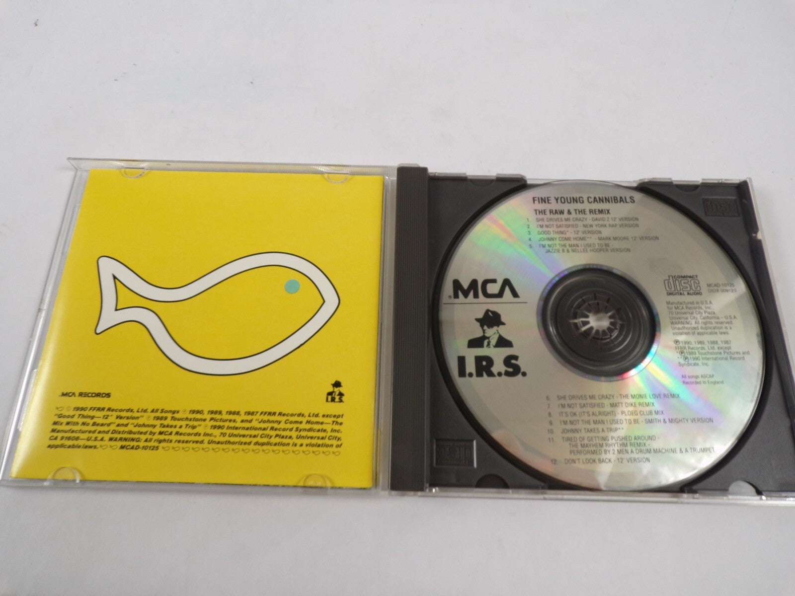FYC The Raw & The Remix She Drives Me Crazy David Z 12 Version CD #40