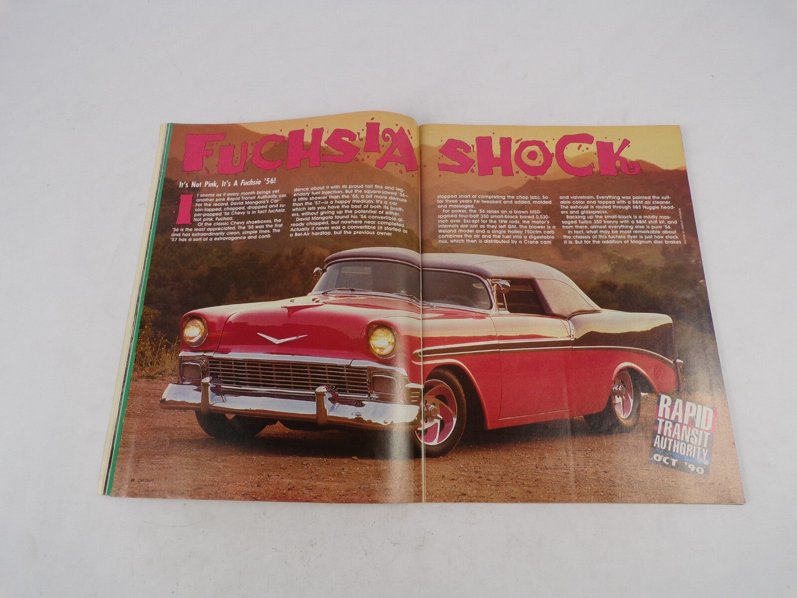 October 1990 Car Craft Street Machine Nats '90! Radical Outrageous & Hot! Increa