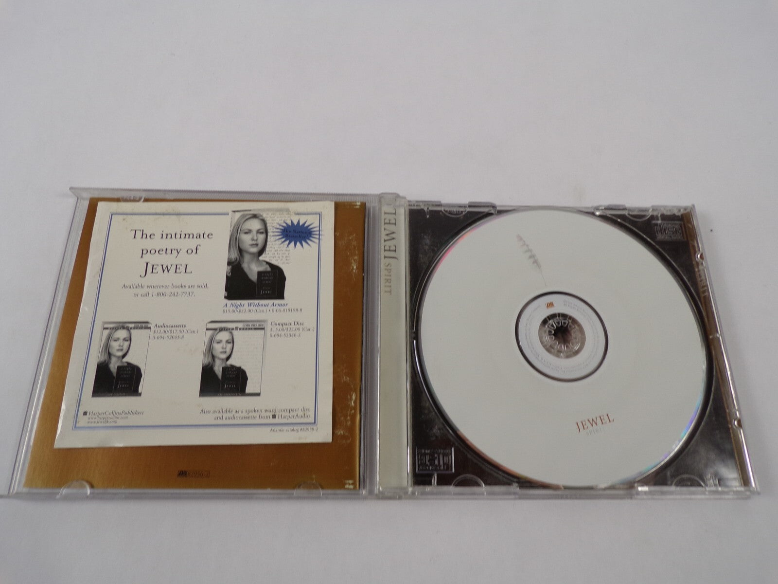 Jewel Spirit The Initimate Poetry Of Jewel Dey Water What's Single's True CD#59
