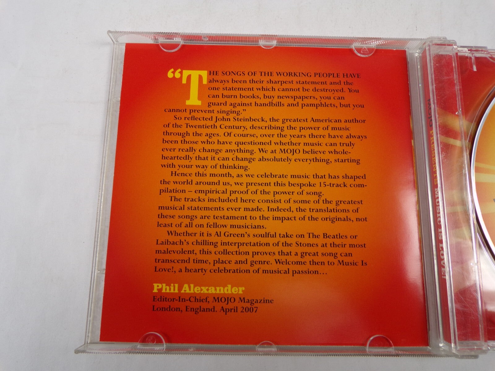 Mojo Presents Music Is Love The Edgar Broughton Band The Dream Syndicate CD#56