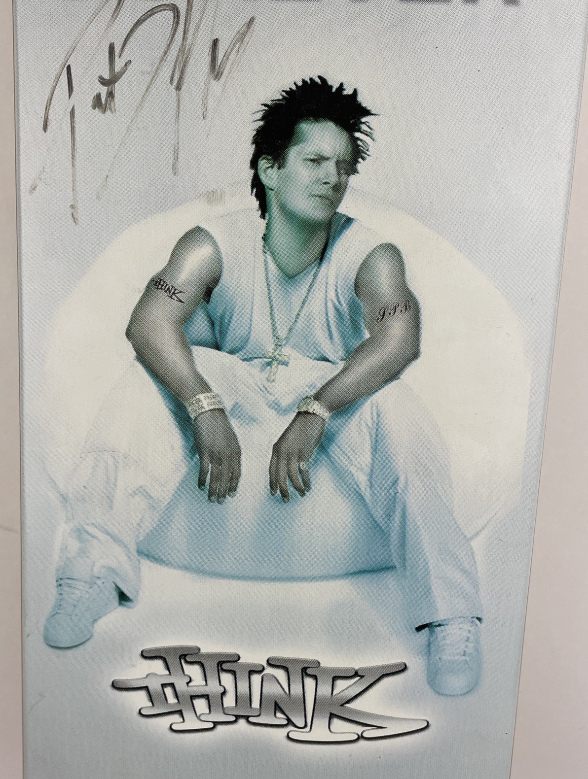 Very RARE Pat Duffy Think P-DIDDY Skateboard SK8 Deck Personalized AUTOGRAPHED